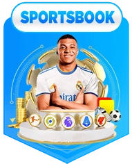 Hình ảnh sportsbook VZ99 với biểu tượng bóng đá và thể thao trực tuyến